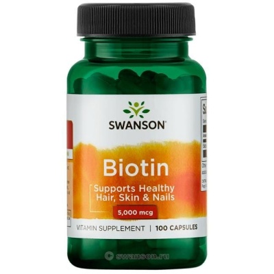  Swanson Biotin 100 