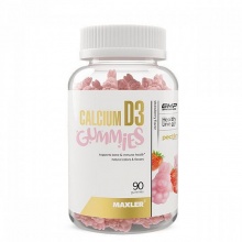  Maxler Calcium D3 Gummies For Kids 90   Strawberry