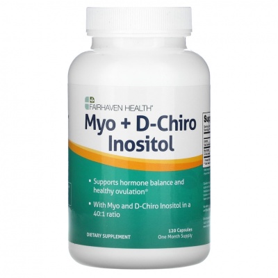  Fairhaven Health Myo+D-Chiro Inositol 120 